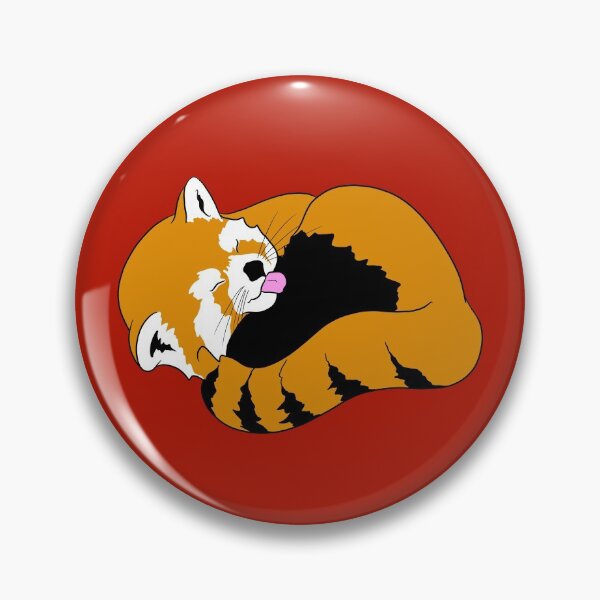 Item preview, Red Panda Blep designed and sold by EdelweissCrafts.
