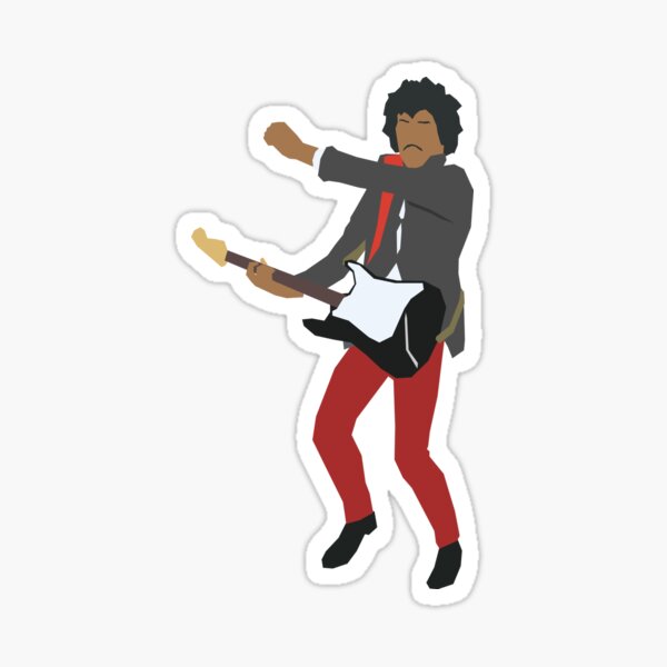 JImi Gitarre Sticker