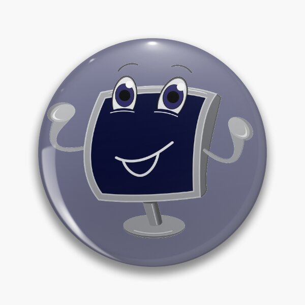 Artikelvorschau, Graues Computerlogo, Druck entworfen und verkauft von undinam84.