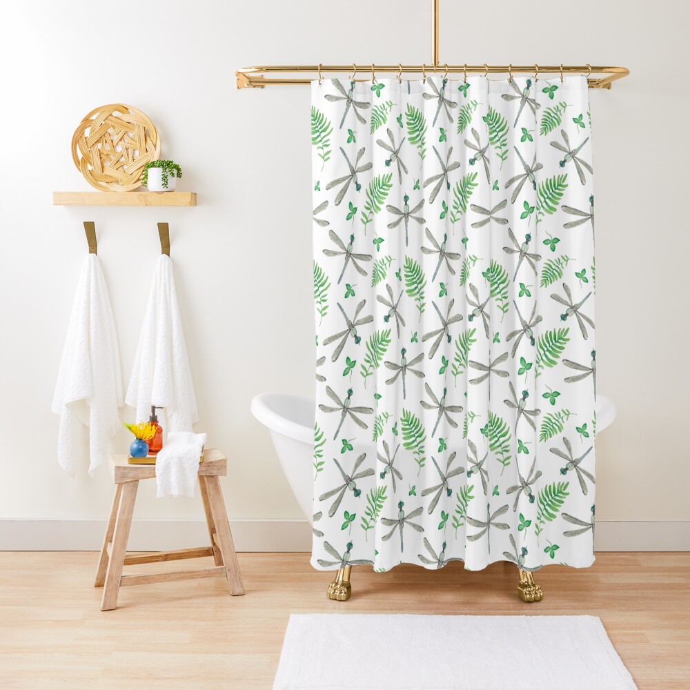 Item preview, Shower Curtain designed and sold by SamuraiKate.