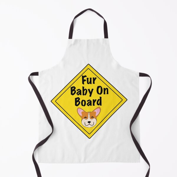 Item preview, Fur Baby On Board (Corgi) designed and sold by CM-PD.