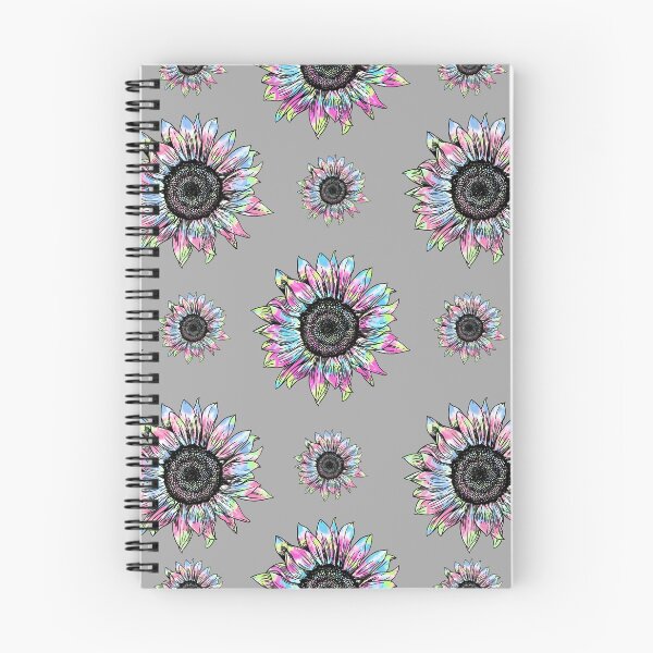 Item preview, Tie Dye Colorful Sunflowers Pattern - Gray  designed and sold by MysticMagpie.