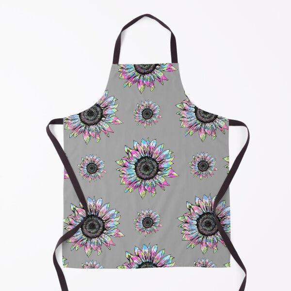 Item preview, Tie Dye Colorful Sunflowers Pattern - Gray  designed and sold by MysticMagpie.