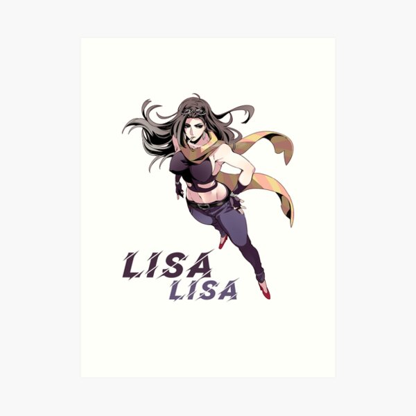 JoJo's Lisa Lisa Art Print