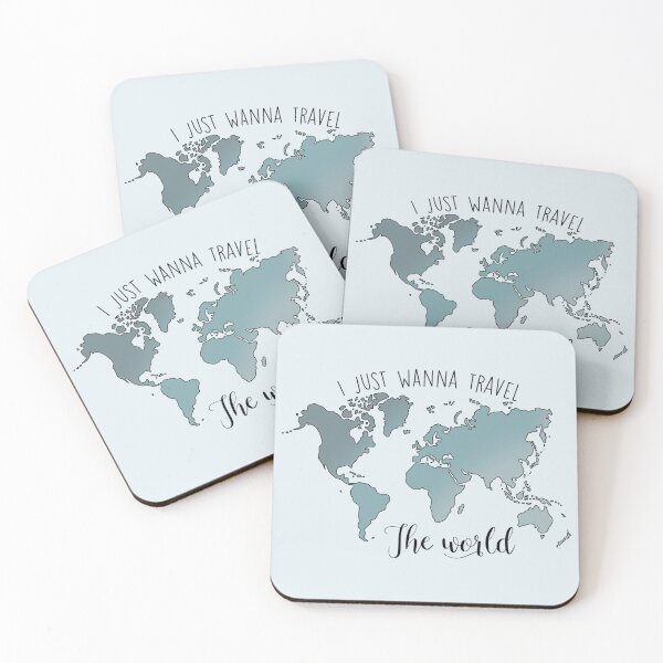 Item preview, Travel The World - Blue  designed and sold by artbykls.