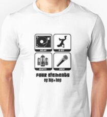 Four Elements of Hip-Hop Unisex T-Shirt