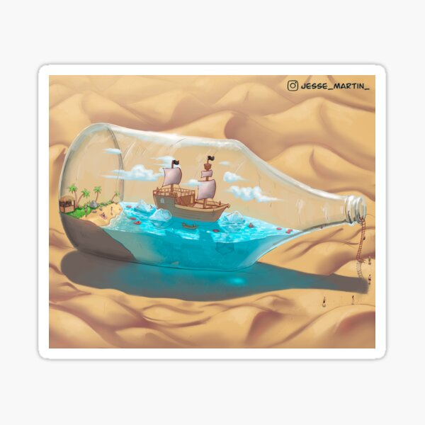 Item preview, Ship In A Bottle designed and sold by Jesse Martin.