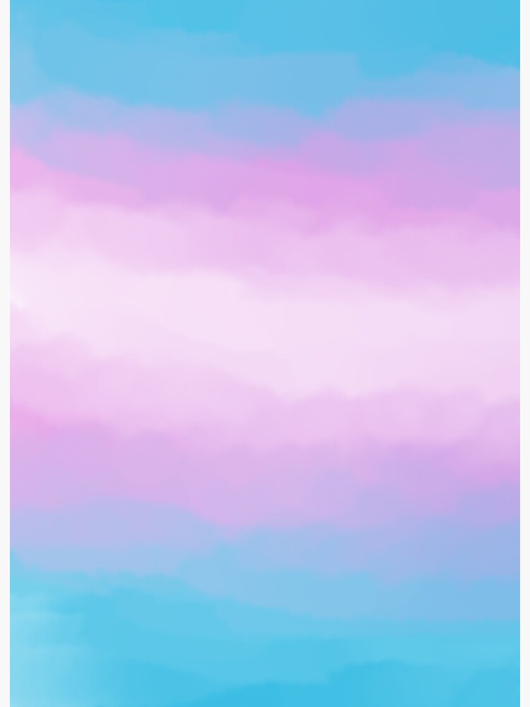 Watercolour Transgender Flag Art Board Print By Holy Pokes Redbubble