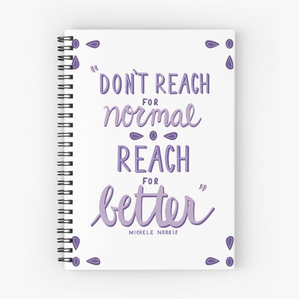 Item preview, “Don’t Reach for normal, reach for better” designed and sold by embalk725.