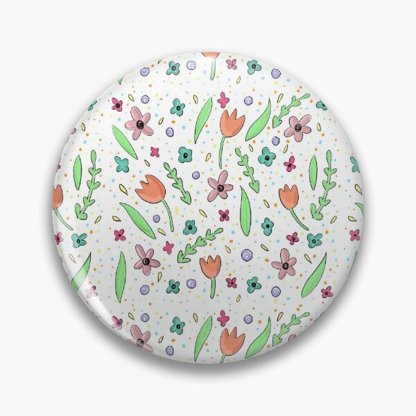 Item preview, Flower Nature Pattern Illustration designed and sold by ravenmandyshop.