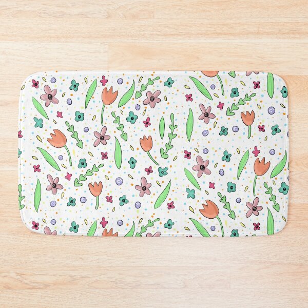 Item preview, Flower Nature Pattern Illustration designed and sold by ravenmandyshop.