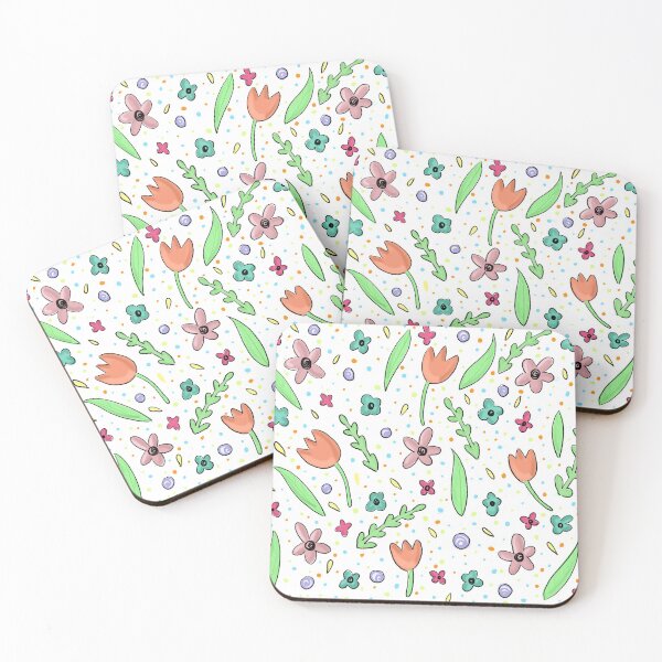 Item preview, Flower Nature Pattern Illustration designed and sold by ravenmandyshop.