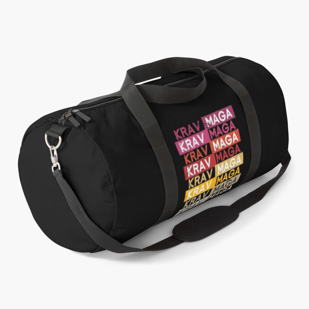 Retro Krav Maga Duffle Bag