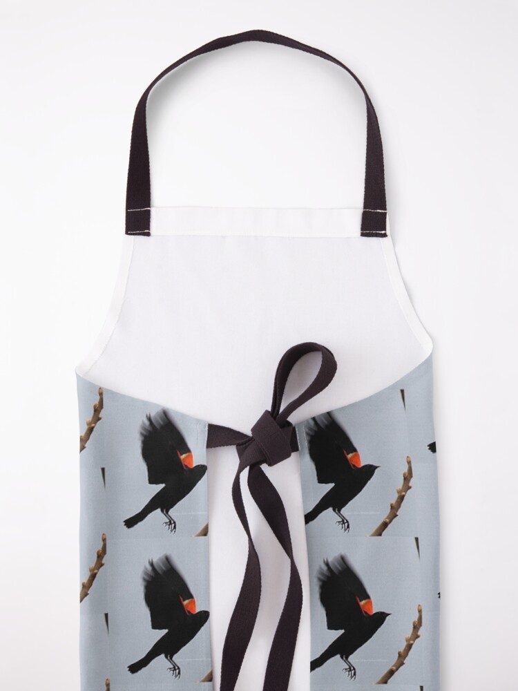 Alternate view of Fly high, dear Red winged blackbird By Yannis Lobaina Apron
