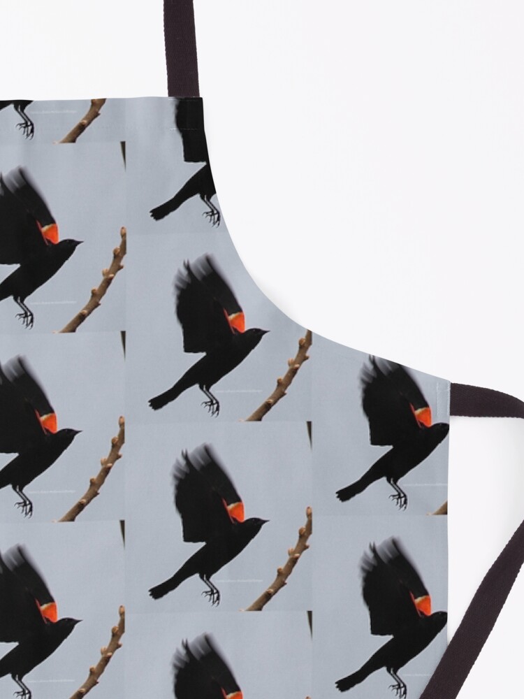 Alternate view of Fly high, dear Red winged blackbird By Yannis Lobaina Apron