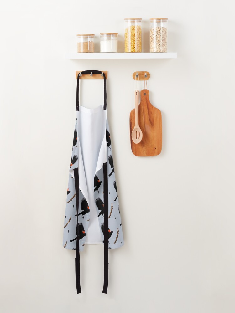 Alternate view of Fly high, dear Red winged blackbird By Yannis Lobaina Apron