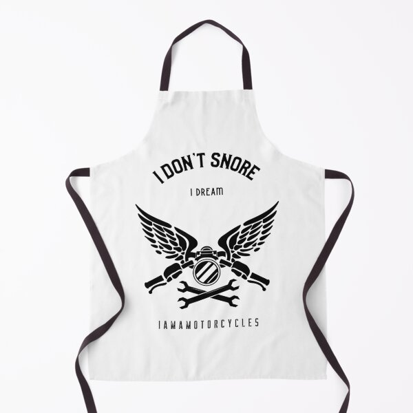 Item preview, I DON'T SNORE | I DREAM | I AM A MOTORCYCLES  designed and sold by Ashalcheema.