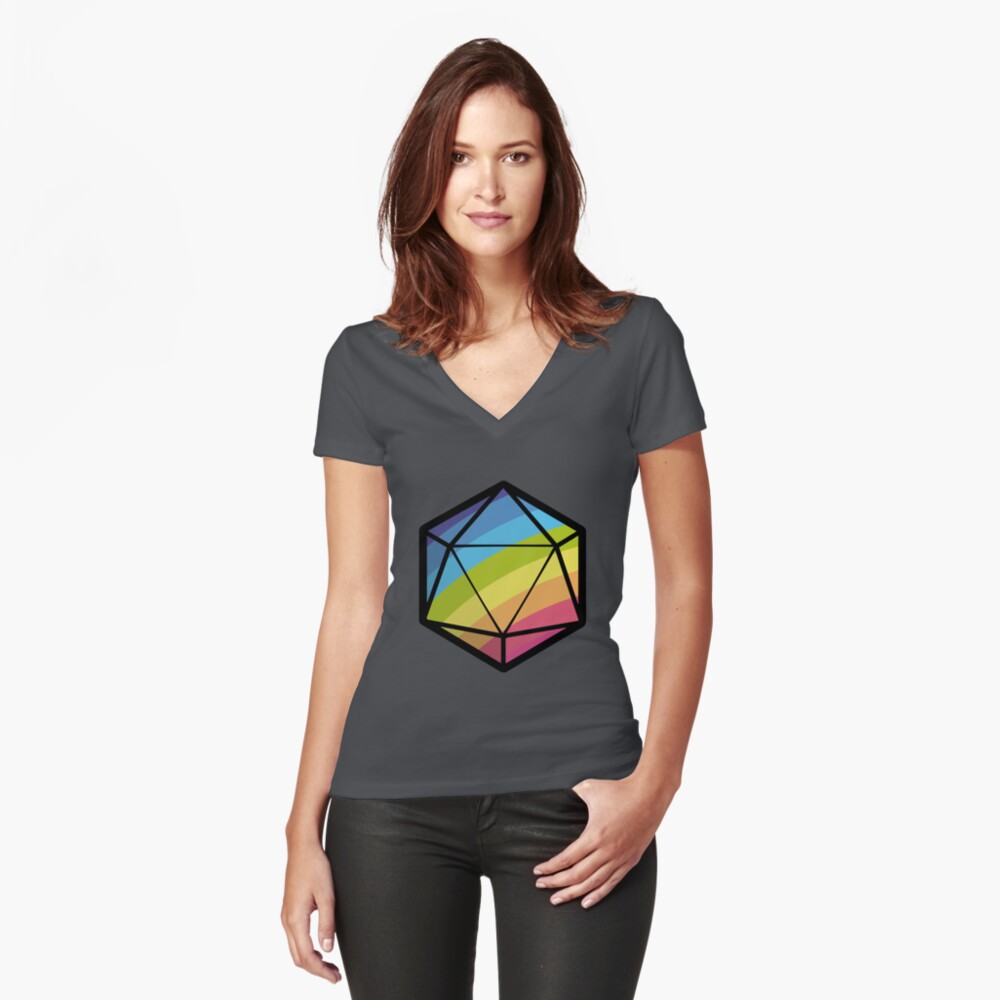 Artikel-Vorschau von Tailliertes T-Shirt mit V-Ausschnitt, designt und verkauft von Michtim.