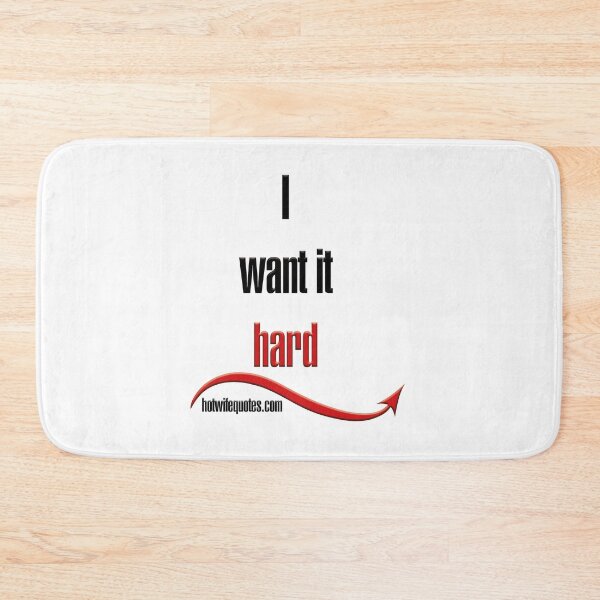 Item preview, Lo quiero duro designed and sold by hotwifequotes.