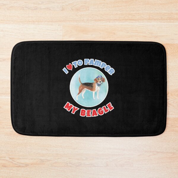 Item preview,  I Love to Pamper My Beagle designed and sold by K. Scott  Teeters.