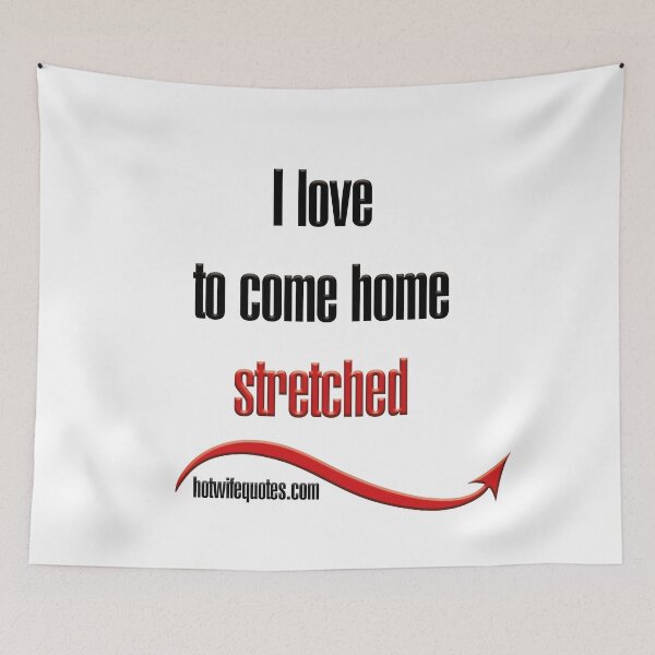 Item preview, Me encanta volver a casa estirado designed and sold by hotwifequotes.