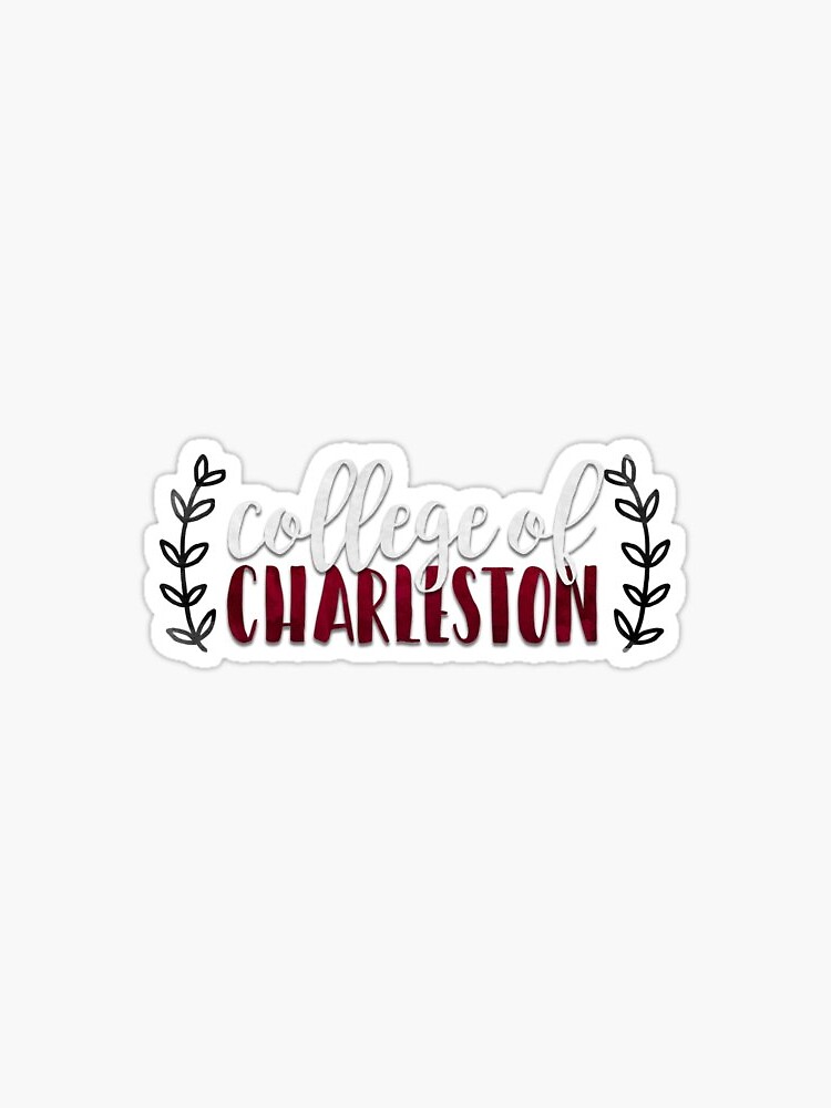 "College Of Charleston Logo" Sticker by RepYourCollege | Redbubble