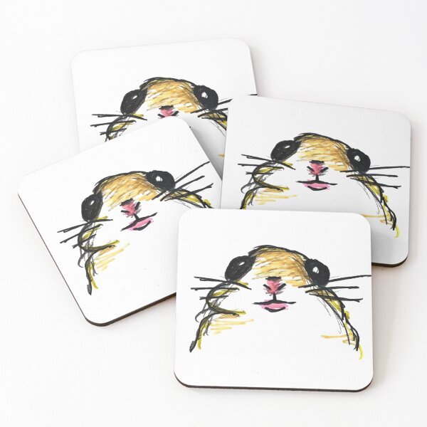 Item preview, Hamster staring meme designed and sold by iarasosan.