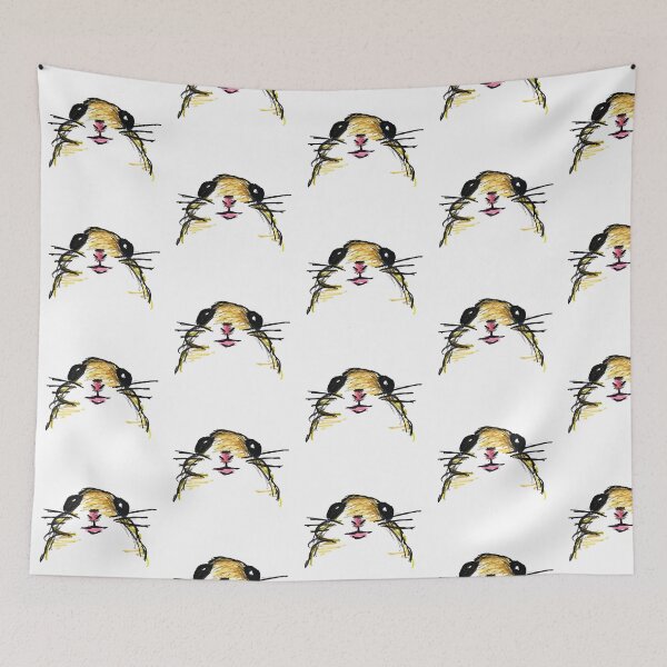 Item preview, Hamster staring meme designed and sold by iarasosan.