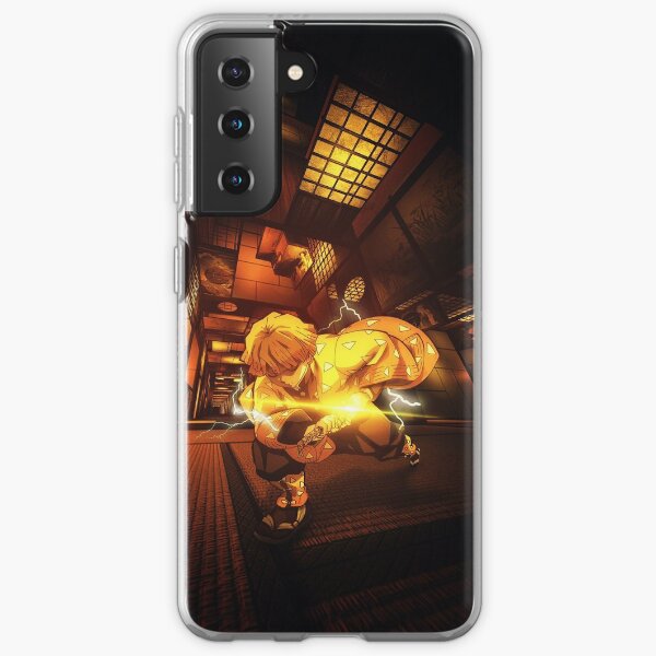 Demon Slayer Zenitsu Samsung Galaxy Soft Case