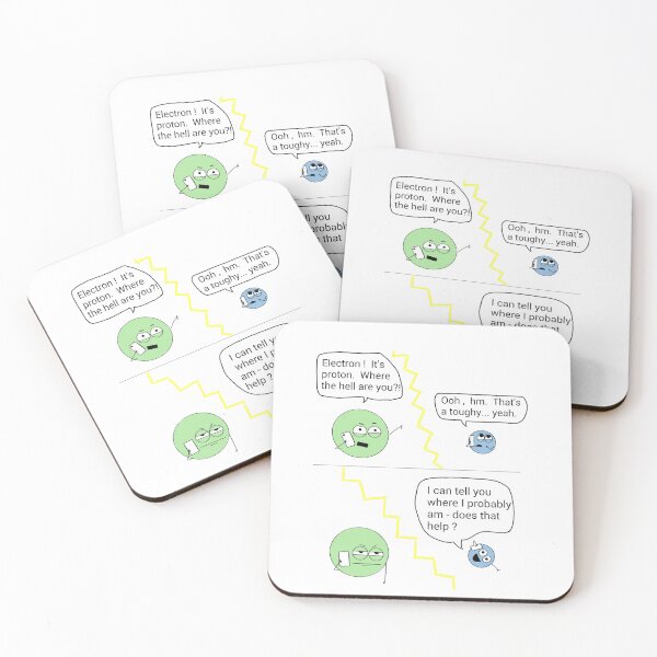 Item preview, ~ A conversation between proton and electron  designed and sold by sahereative-03.