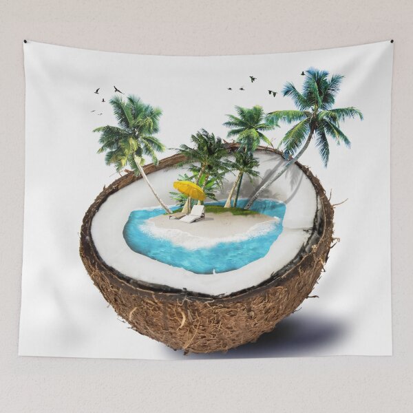 Artikelvorschau, Kokosnussinsel entworfen und verkauft von Designs By Creation.