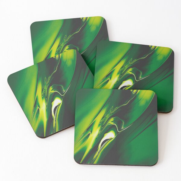 Item preview, Green Abstract Paint designed and sold by artworkbyrihen.