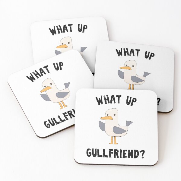 Item preview, What Up Gullfriend? Funny Beach Design designed and sold by EstelleStar.