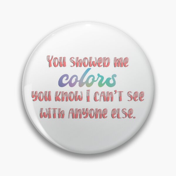 Item preview, you showed me colors designed and sold by booktokswiftie.