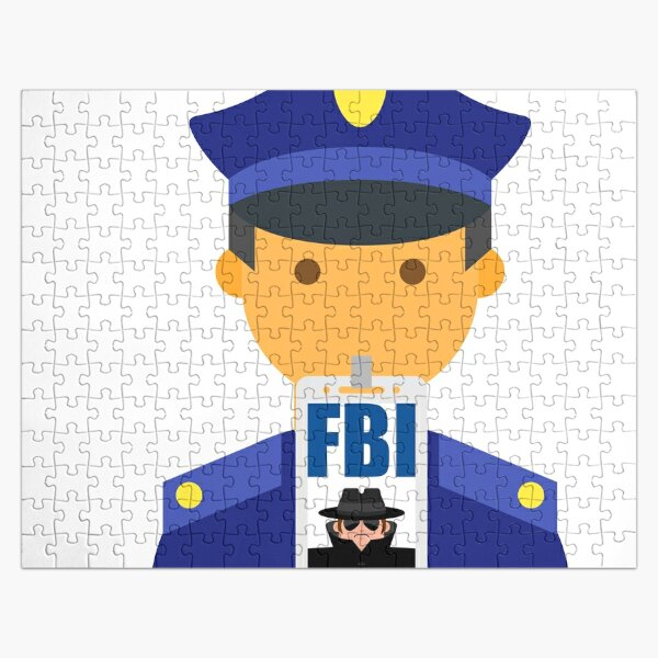 Fbi Jigsaw Puzzles Redbubble - roblox fbi swat uniform