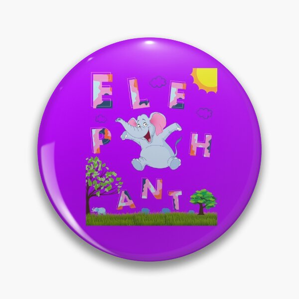 Item preview, ELEPHANT IN HIS ELEMENT SPELL FUN designed and sold by stadia-60-west.