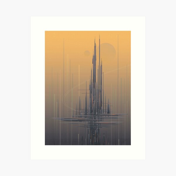 Gas Giant Colony Art Print