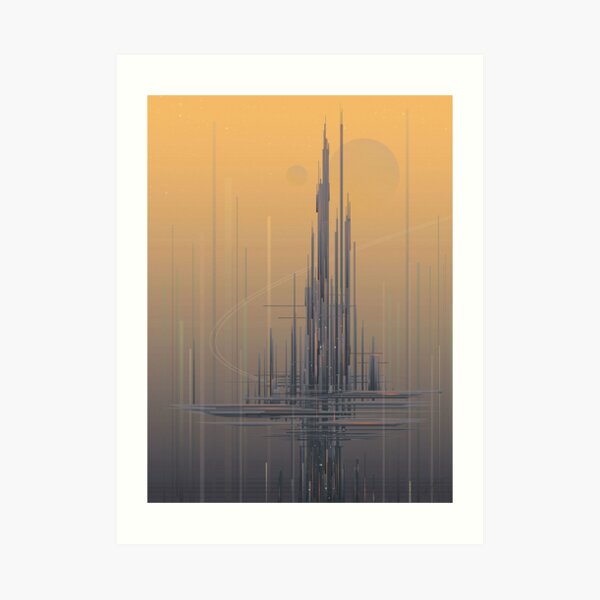 Gas Giant Colony Art Print