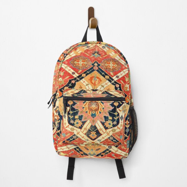 Item preview, Kirman Antique Persian Animal Rug Print designed and sold by Vicky Brago-Mitchell®.