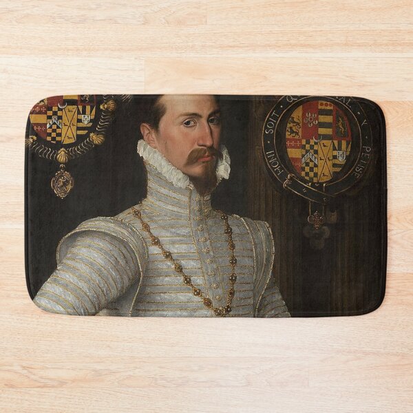 Item preview, Robert Dudley Leicester Royal vintage painting designed and sold by Vintage Designs +.