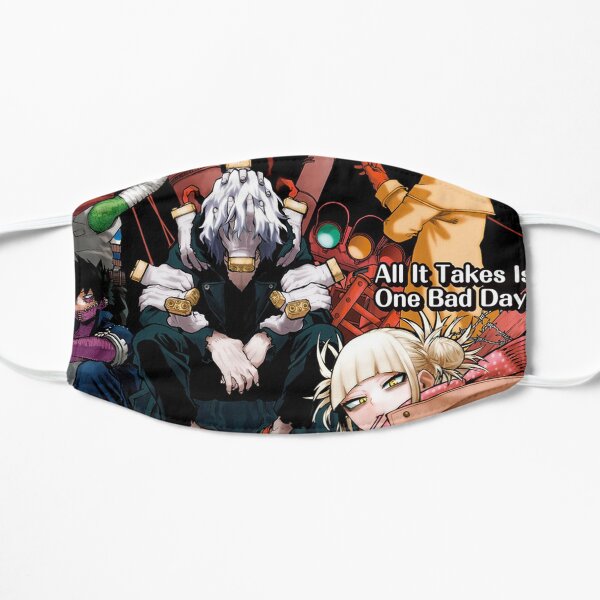 my villain academia Flat Mask