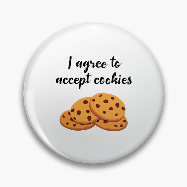 Artikelvorschau, Ich bin damit einverstanden, Cookies zu akzeptieren - Humor für Cookie-Liebhaber entworfen und verkauft von EstelleStar.