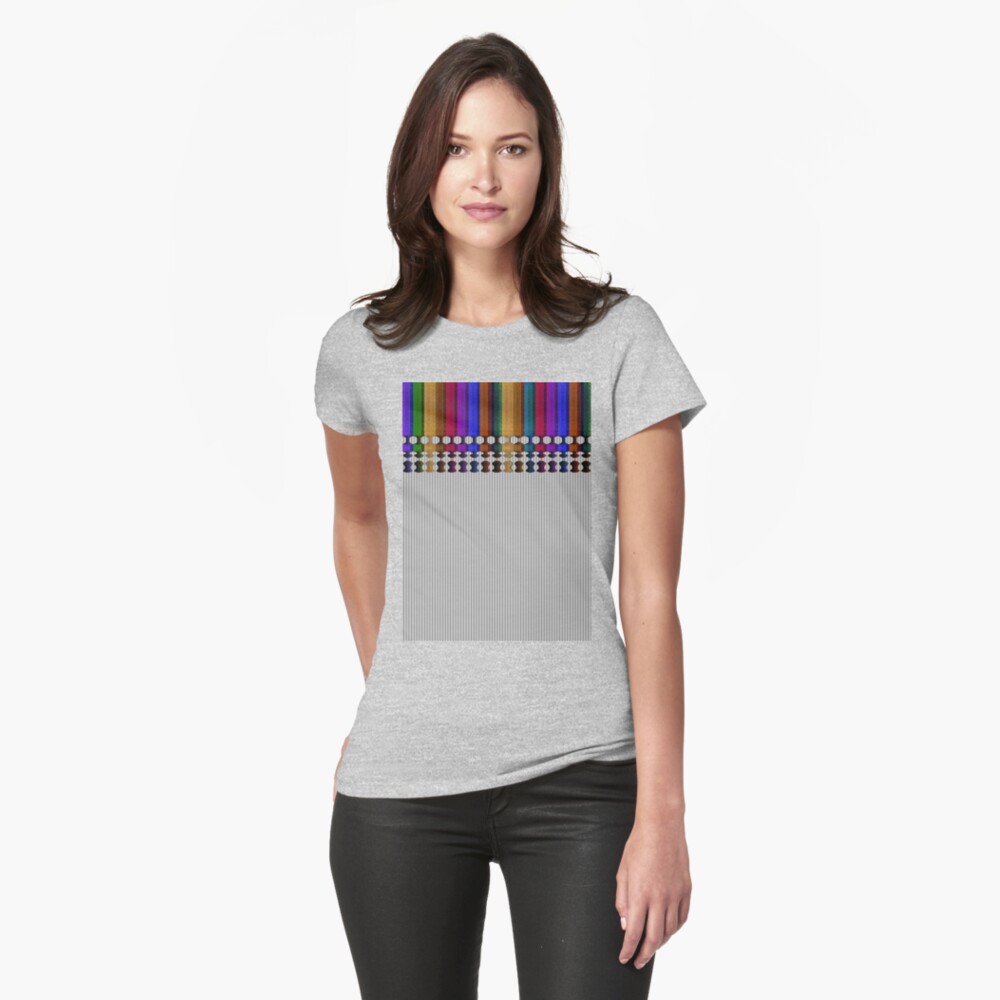 Item preview, Fitted T-Shirt designed and sold by Vk91.
