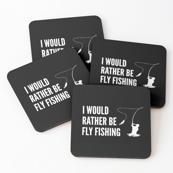 Item preview, I Would Rather Be Fly Fishing designed and sold by EstelleStar.