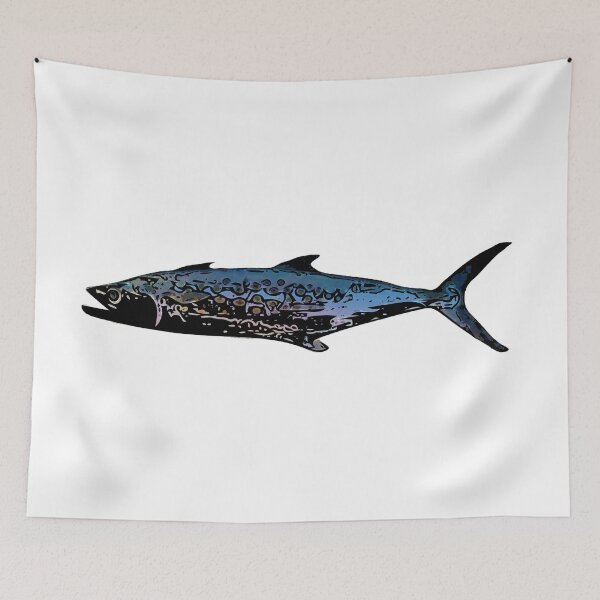 Item preview, Copy of Spanish Mackerel Black Alternate Print  designed and sold by designsasstultd.