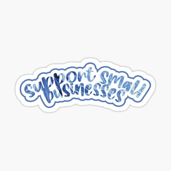 Item preview, Support small businesses text design designed and sold by ellarosecreates.