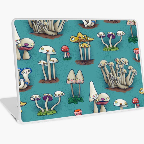Mushies in Mushville Laptop Skin