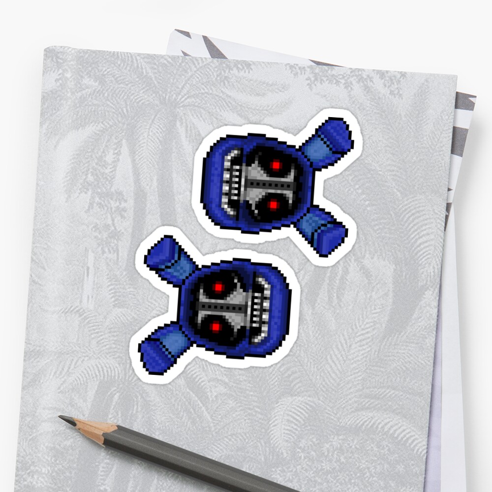 Adventure Withered Bonnie Fnaf World Pixel Art Sticker By Geeksomniac Redbubble 3519