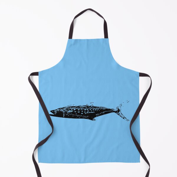 Item preview, Spanish Mackerel Black Print designed and sold by designsasstultd.
