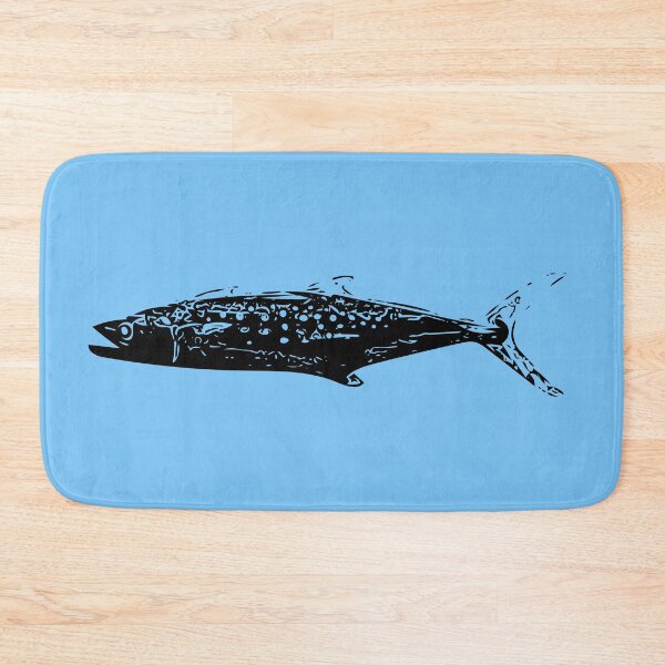 Item preview, Spanish Mackerel Black Print  designed and sold by designsasstultd.